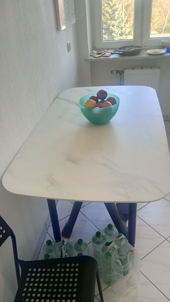 Sprzedam szklany blat, imitujący marmur