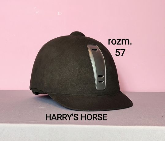 Kask jeździecki HARRY'S HORSE - jak nowy - rozm. 57