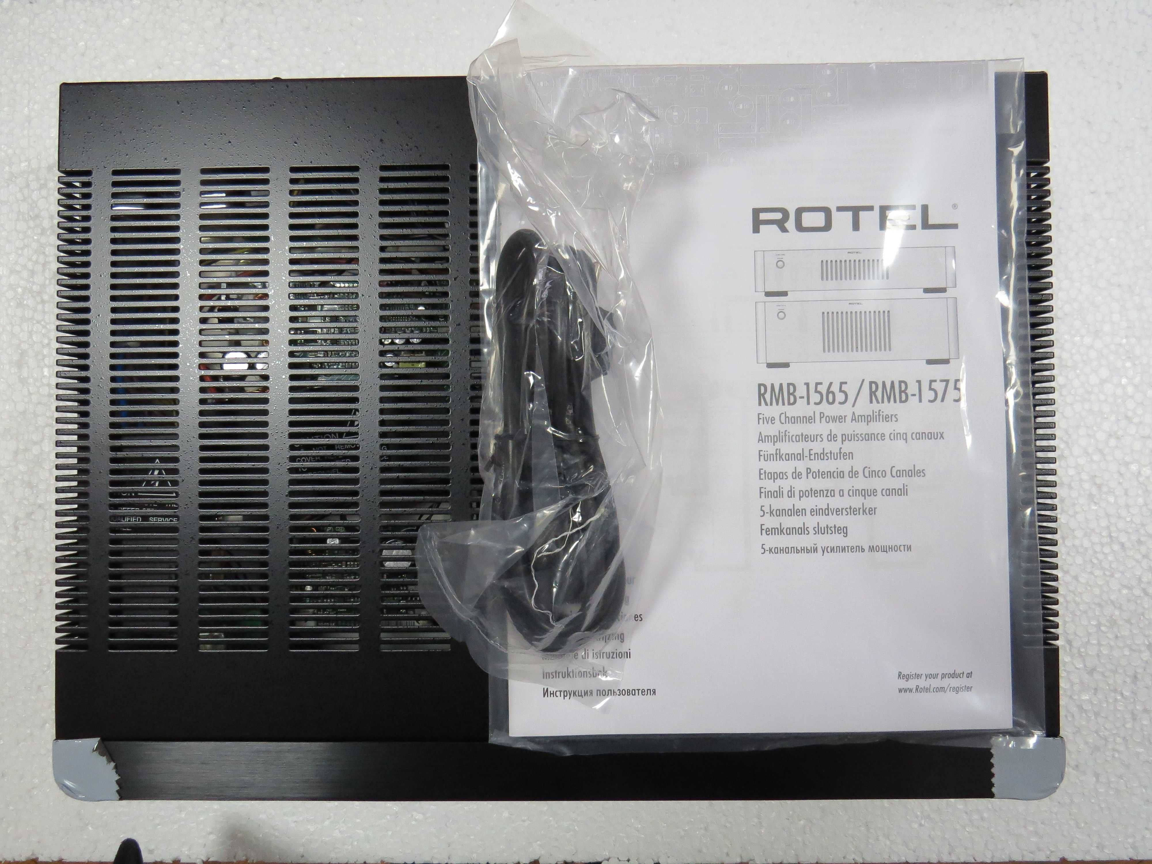 Підсилювачі Rotel RMB1565 та Rotel RMB1506