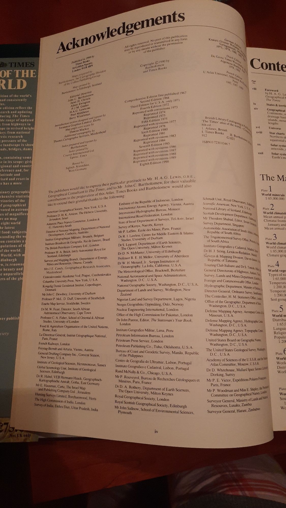 The times, atlas of the world