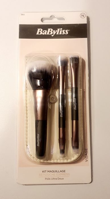 Zestaw pędzli do makijażu_Babyliss_z etui_NOWE