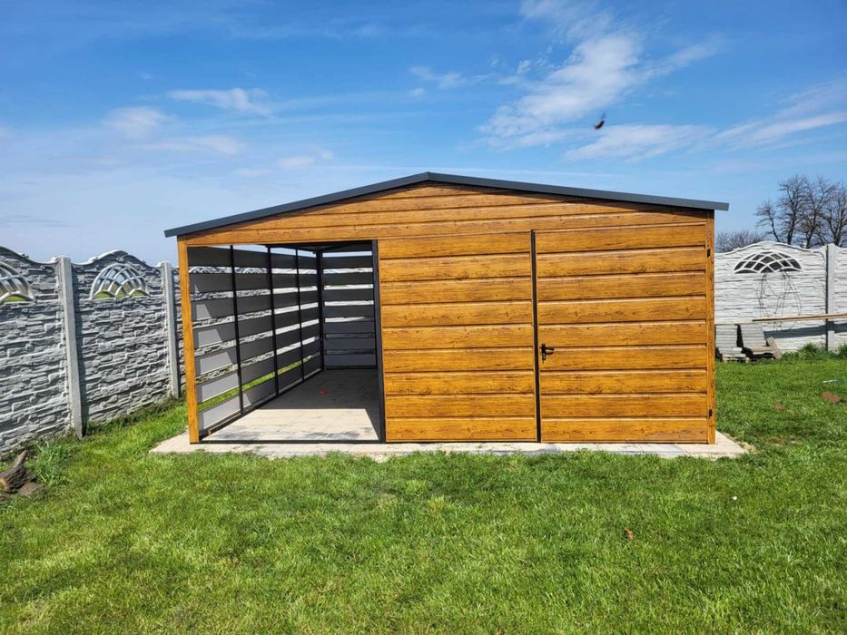 Garaż blaszany garaże blaszane. 6x5 6x6 7x5 8x6 9x6 20x6 12x6 4x6 3x5