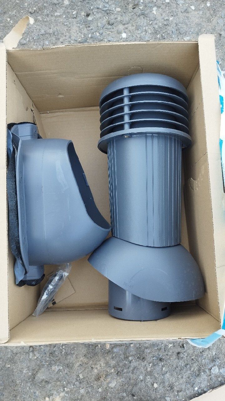 Kominek Wirplast 125 mm kolor Antracyt