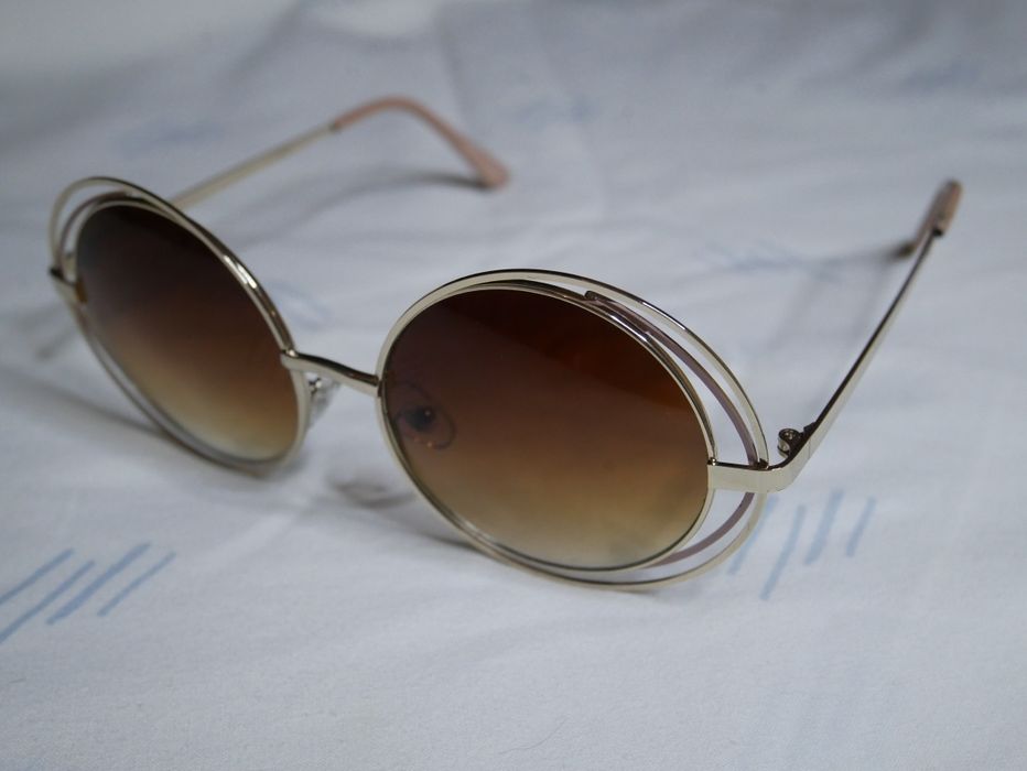 Óculos de sol Lentes Castanho