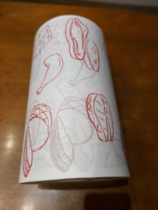 Papier pakowy spożywczy z nadrukiem - 10 kg