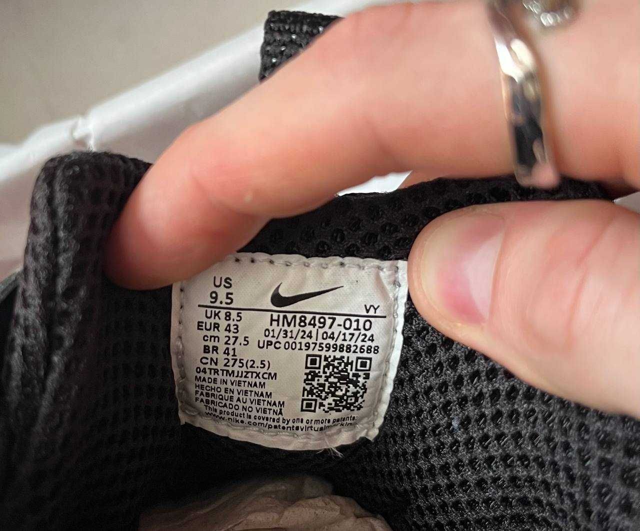 Кросівки Nike Air Zoom Spiridon Cage 2 Black HM8497-010 оригінал