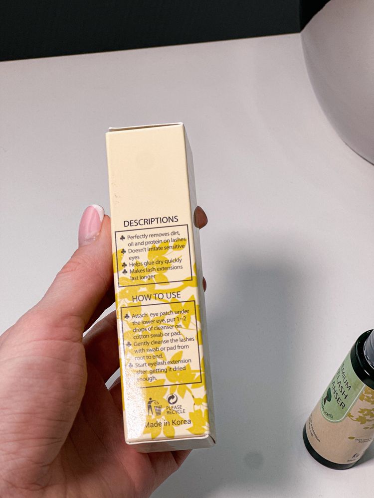 Premium Eyelash Cleanser cleaner Noble Lashes do przedłużania rzęs 40