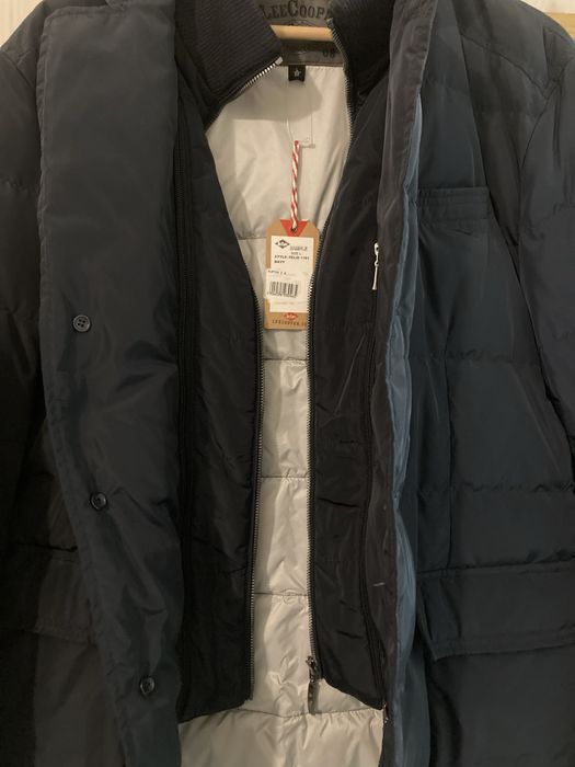 NOWA! Lee Cooper męska lekka puchowa elegancka i sportowa zarazem