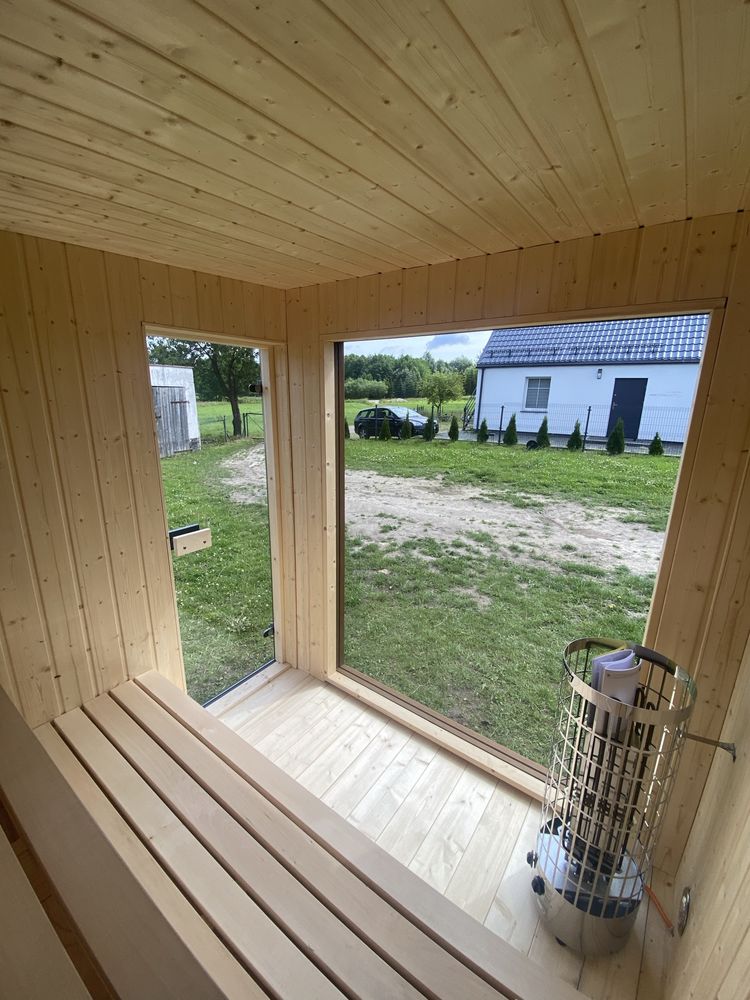 Nowa Sauna Ogrodowa Dostępna od ręki