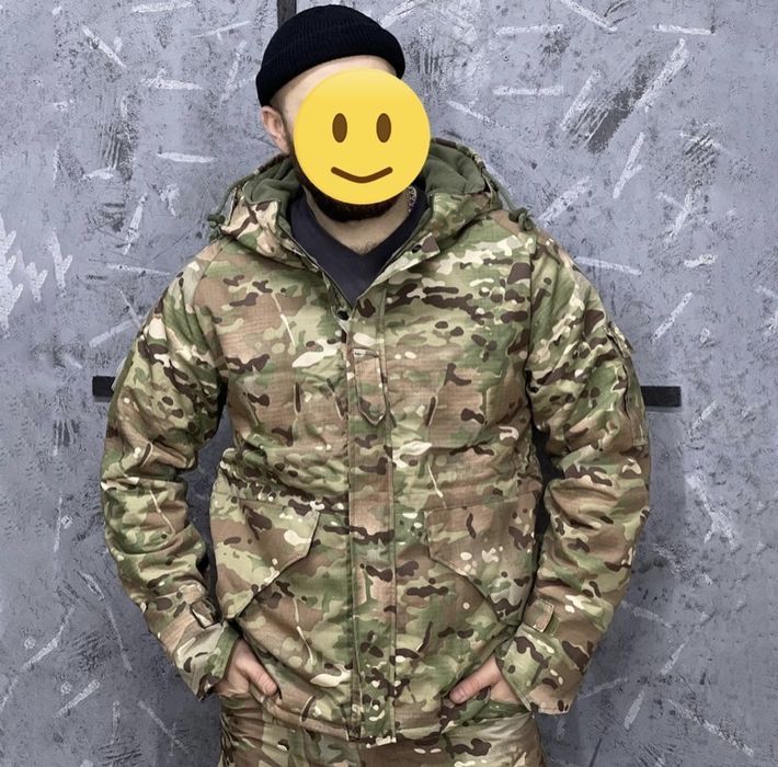 Куртка  Han wild G8 ріп-стоп на флісі мультикам