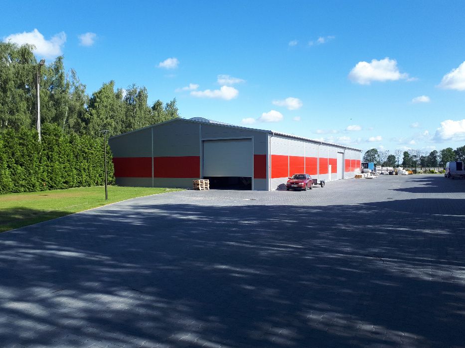 Hala stalowa ocieplana 800m2 GAJ-STAL