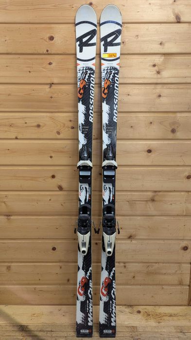 Narty Rossignol GS World Cup 158 cm + wiązanie Rossignol (724)
