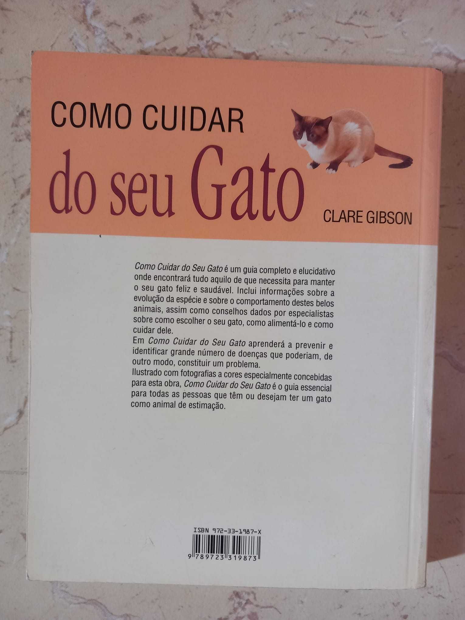 Livro "Como cuidar do seu Gato"