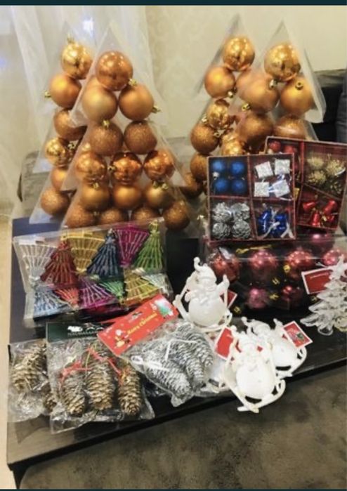 Продам новогодние игрушки, новогодний декор.