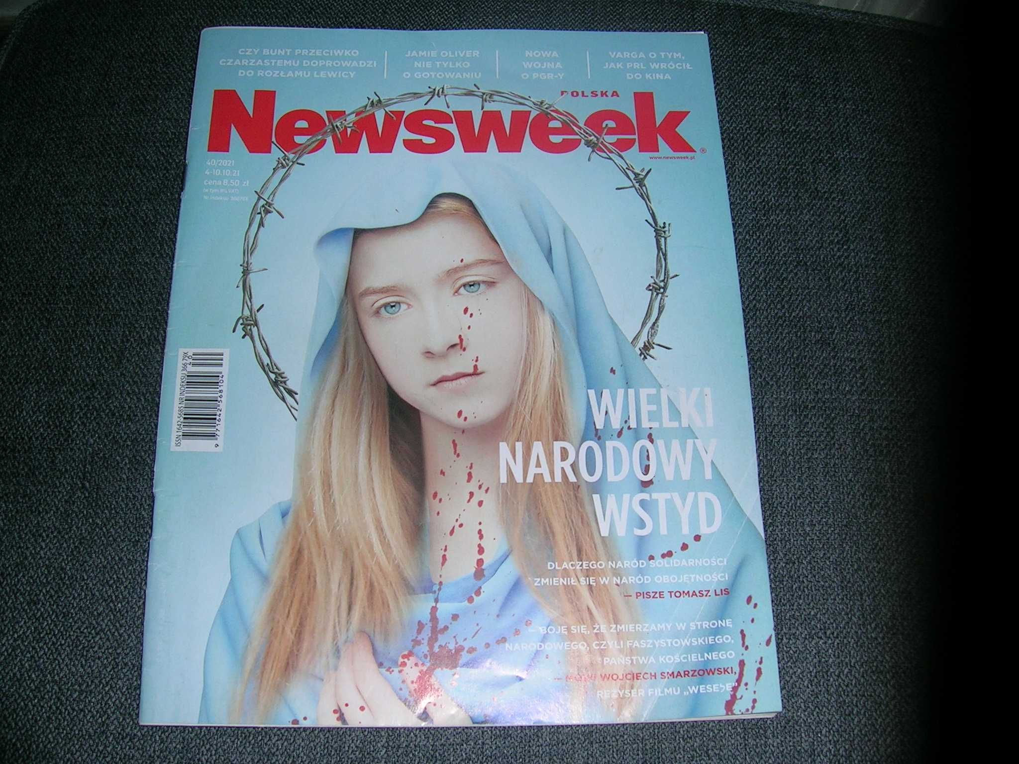 Czasopisma Newsweek nr 37,39,40,41 rok 2021