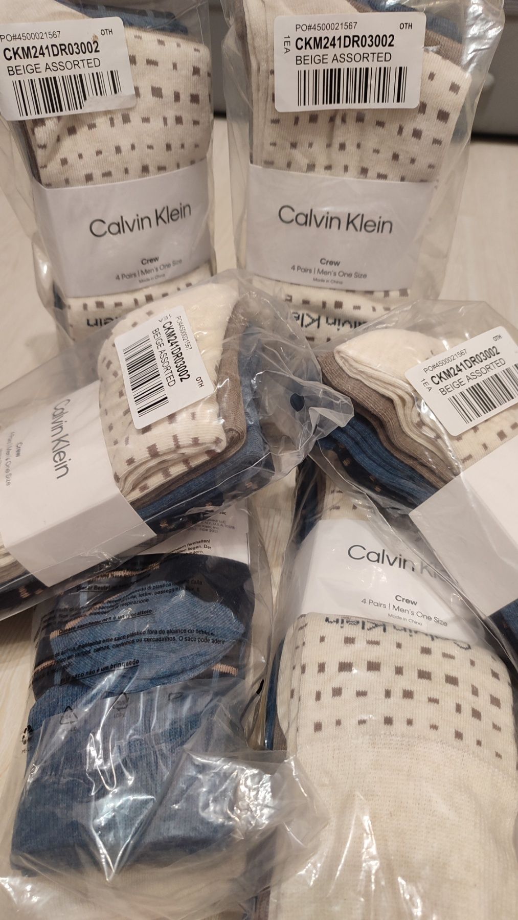 Шкарпетки Calvin Klein оригінал 4 пари