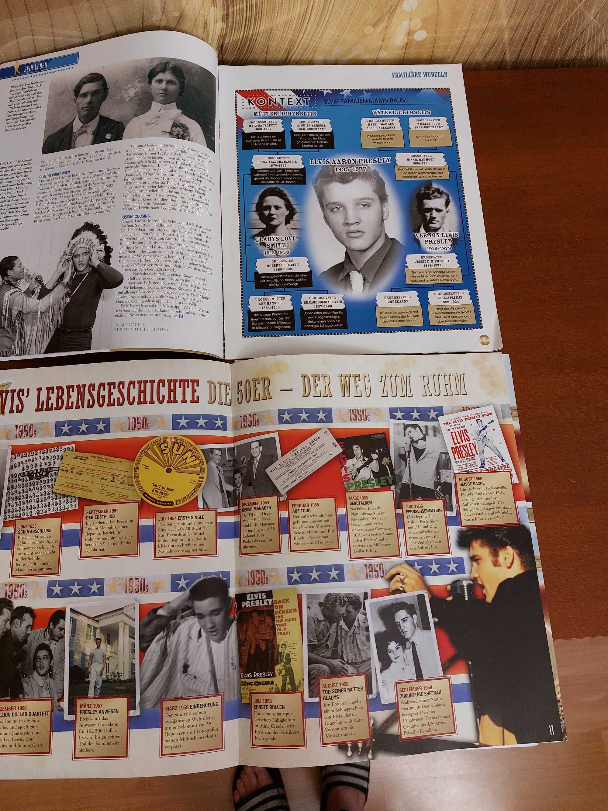 Elvis Presley gazety czasopisma po niemiecku