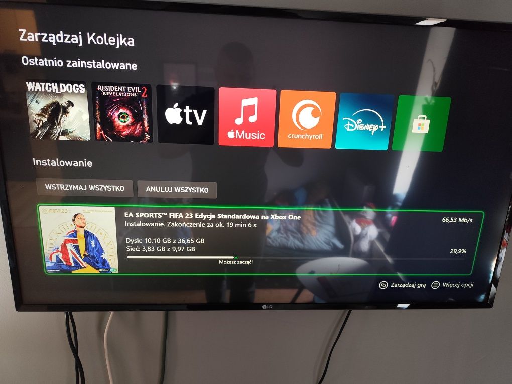 Xbox one pad FIFA 23 konsola po spa