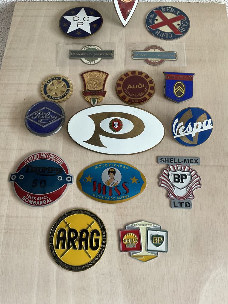 chapas/placas automobilia e classicos