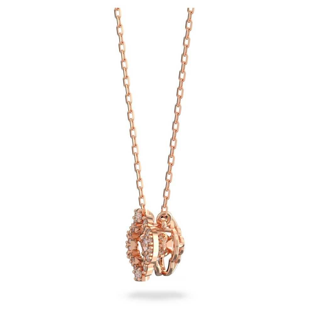 Naszyjnik Swarovski - Sparkling DC White, Rose Gold