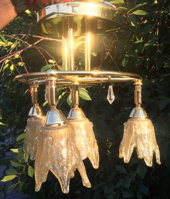 Люстра стельова "Тюльпани"