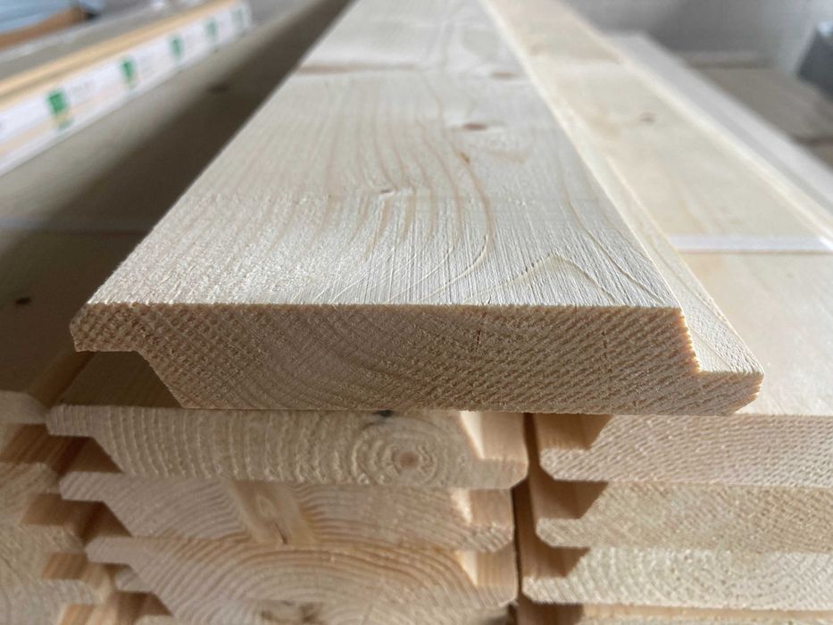 Deska do ruchomych żaluzji drewnianych 20 x 107 mm , świerk , SHUTTERS