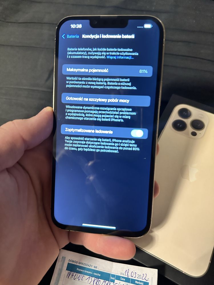 Iphone 13 pro max 128gb