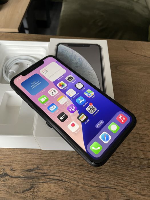 Rewelacyjny Aplle Iphone XR/Bat84%/Komplet/Wys/Tanio!