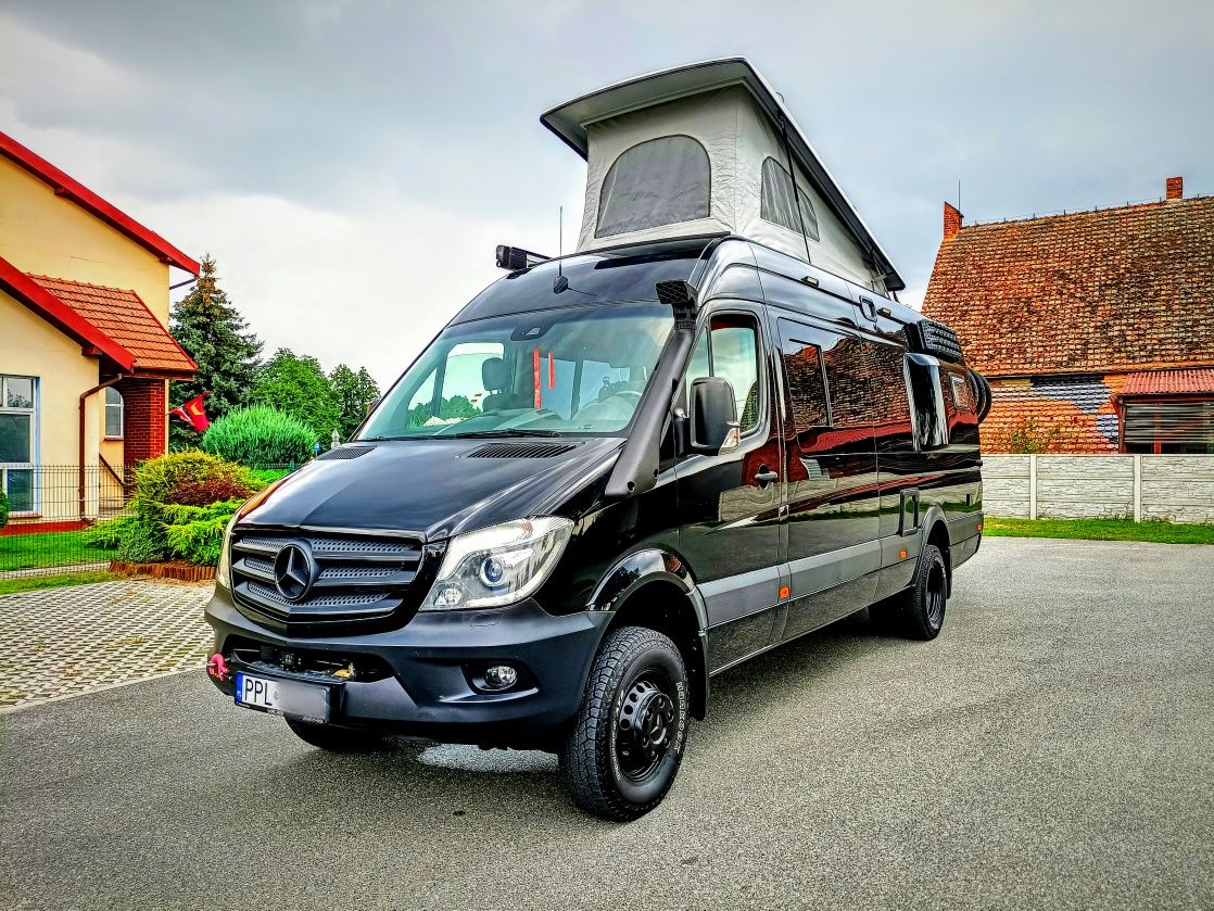Sprinter KAMPER/Ekskluzywny Dom Na Kołach/FULL/4X4/Solar/230v/2017r///