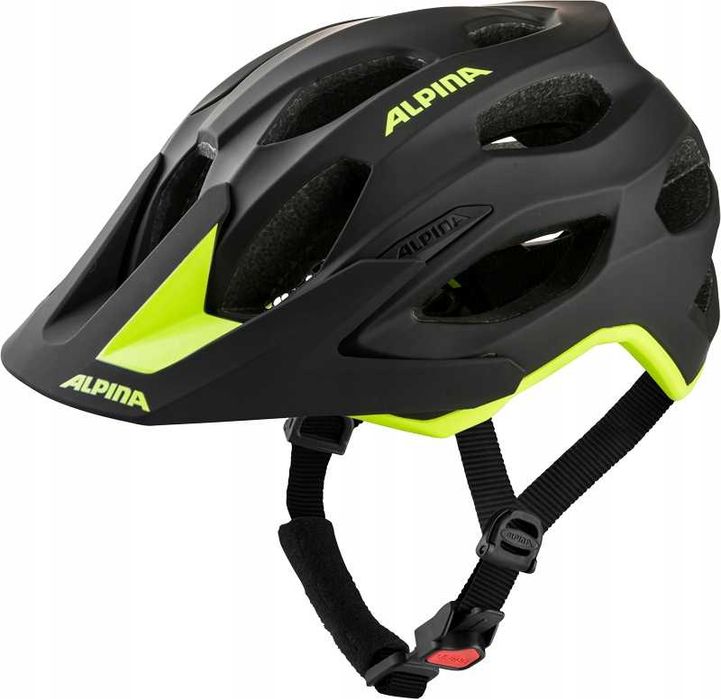 Kask Rowerowy Alpina Carapax 2.0 Black-Neon 52-57 cm – Powystawowy