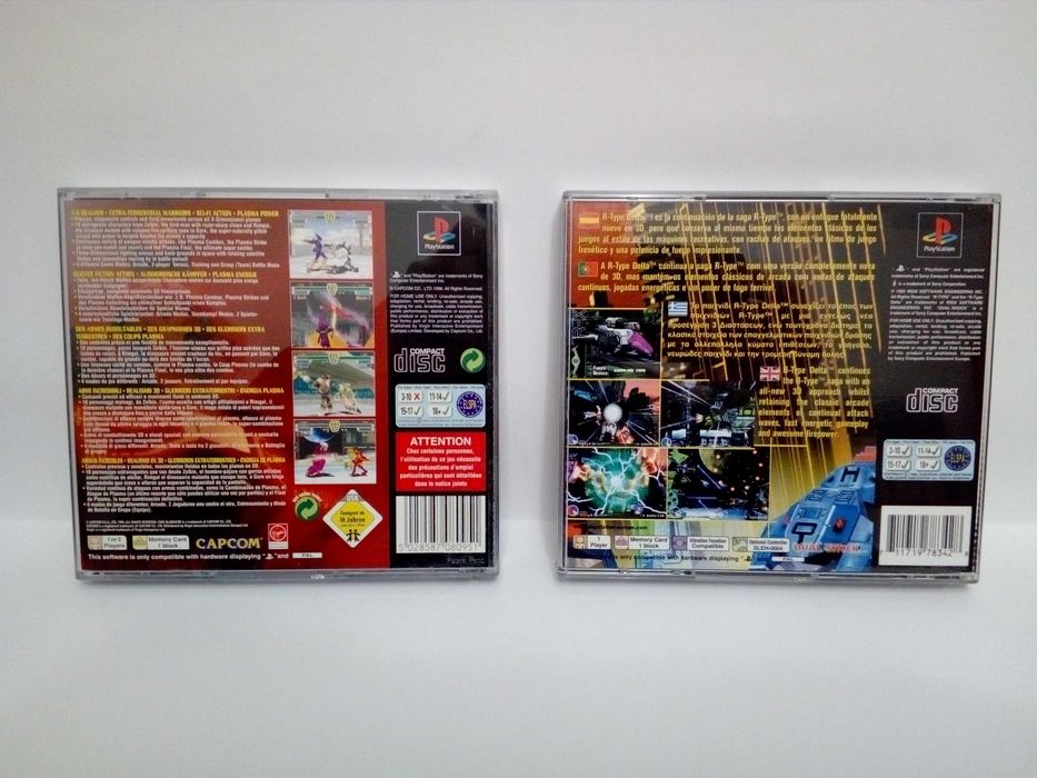 Jogos Playstation 1 como novos