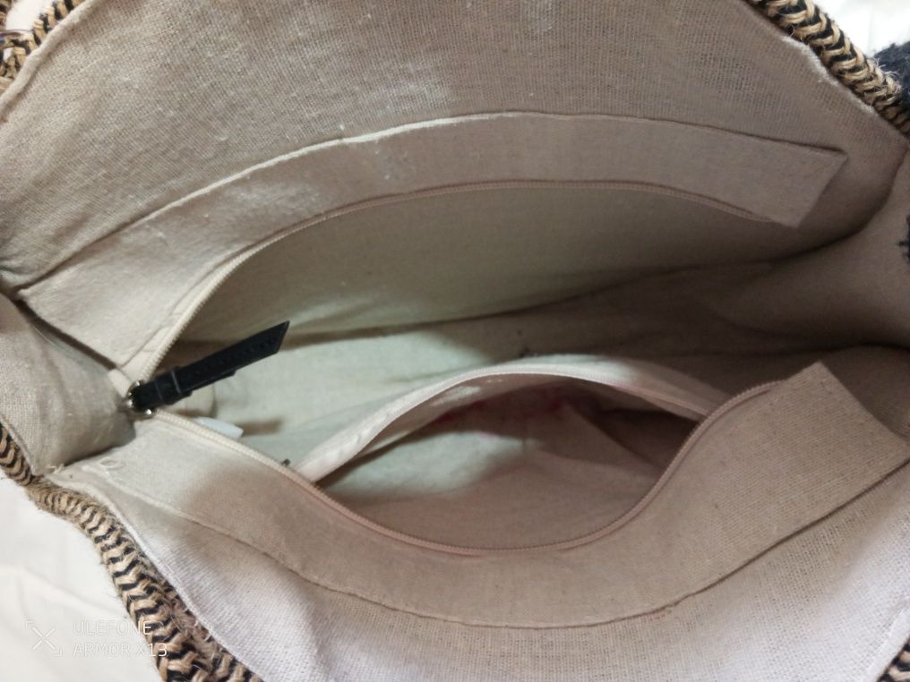 Mala, diâmetro 35cm, alça 40cm