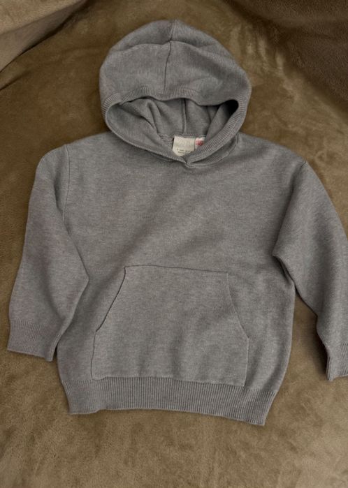 Костюм ZARA (худі + штани), сірий трикотаж