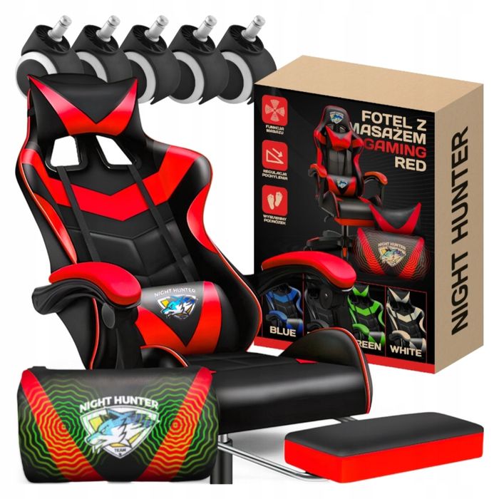 Геймерское кресло игровое с функцией Массажа