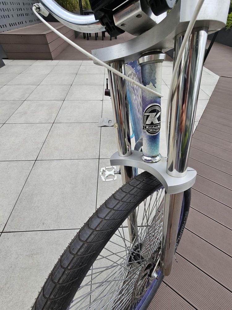 Robiony na zamowienie Kahaki bikes. Dla osoby dorosłej.