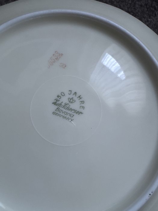 Stara porcelana Talerzyki deserowe antyk do kolekcji