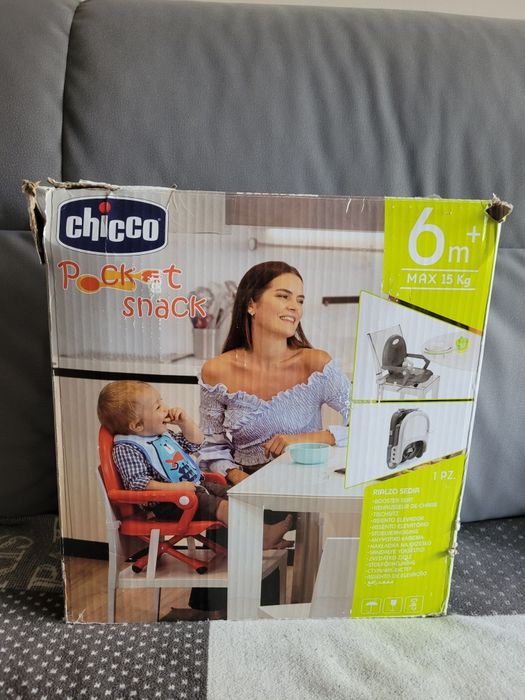 Krzesełko do karmienia turystyczne, przenośne, składane  Chicco