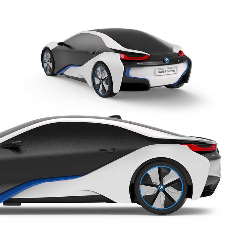 Autko R/C BMW I8 1:24 RASTAR Zmienne Kolory 48400-4.BIA