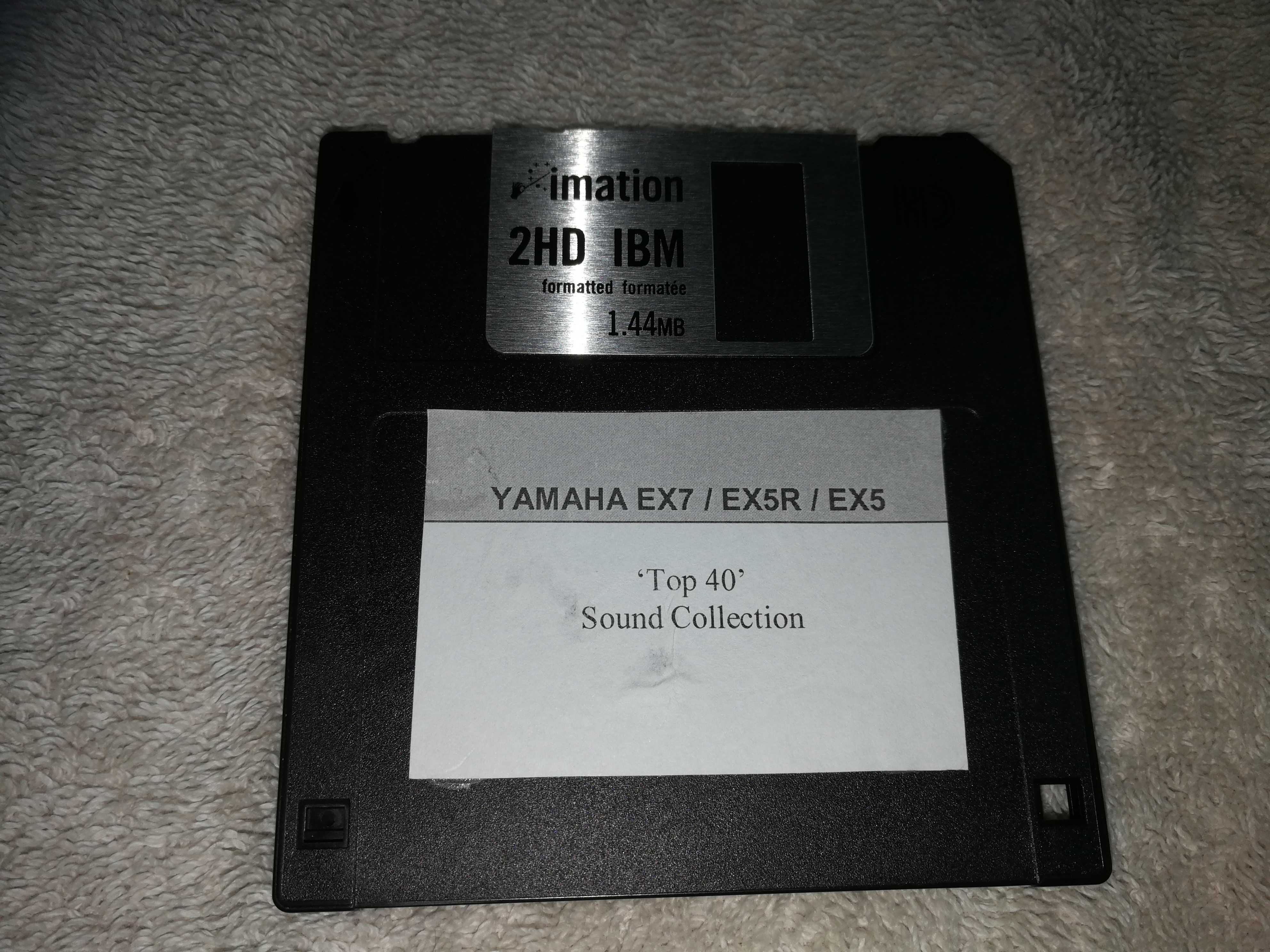 Sprzedam profesjonalne  brzmienia do Yamaha EX7, EX5, EX5R