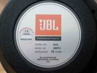 Drivery JBL 2447 z tubami i zwrotnicami