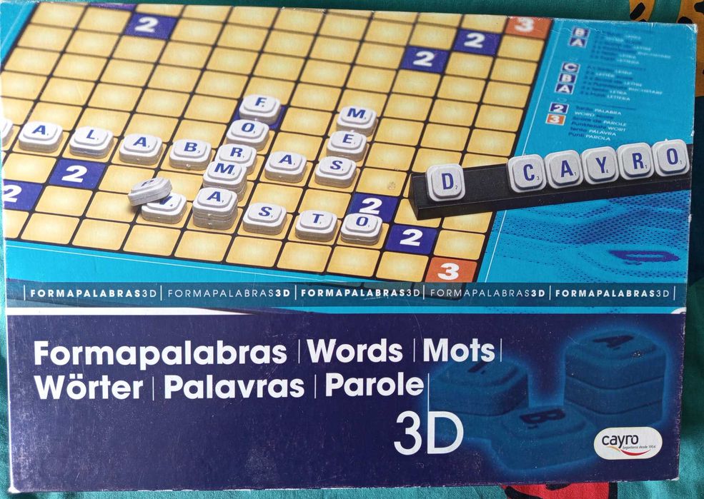 Jogo Forma Palavras em espanhol