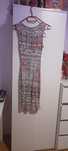 Sukienka MIDI letnia we wzory 34 XS