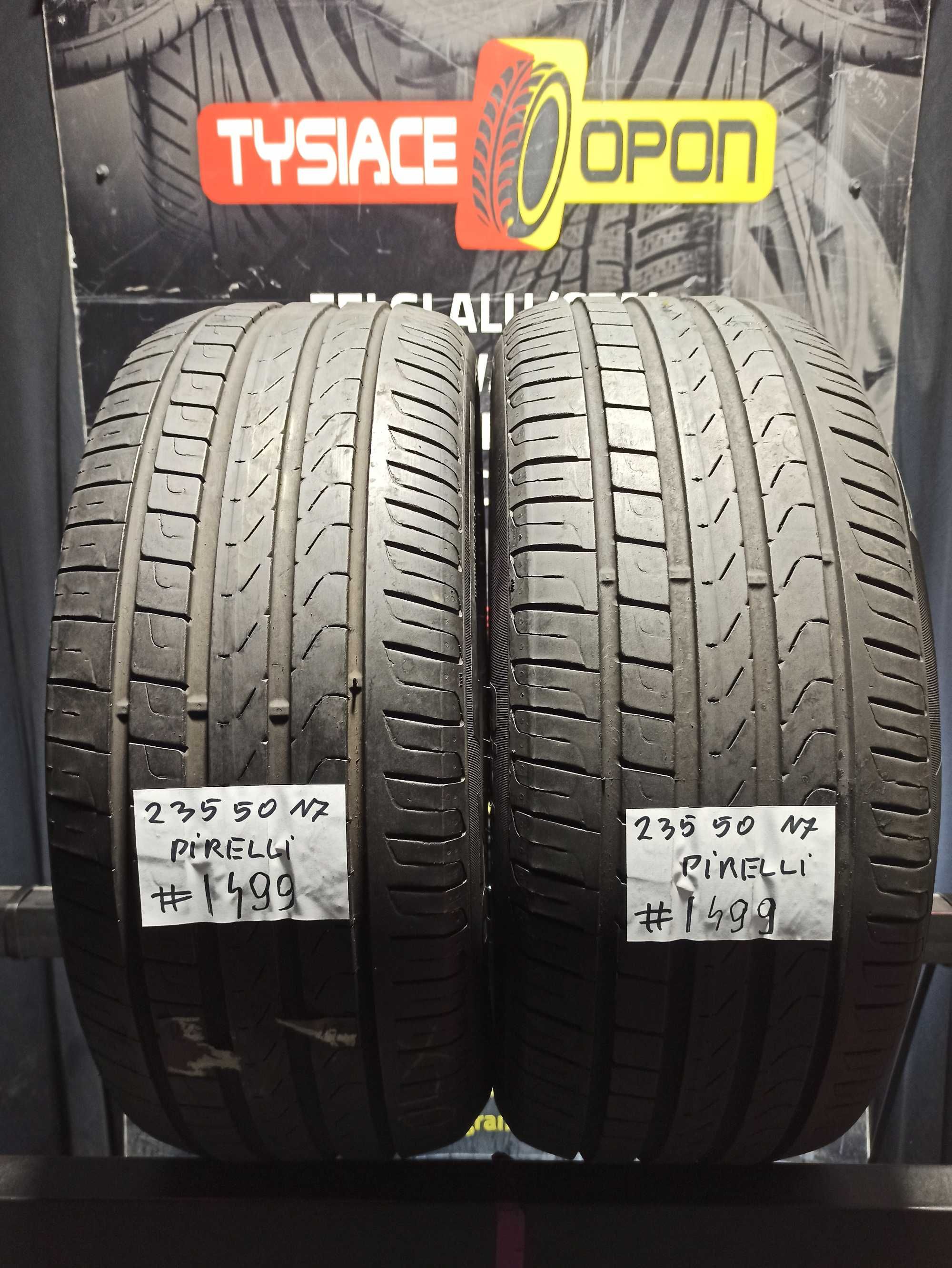 Opony Letnie 235/50/17 PIRELLI CINTURATO #1499