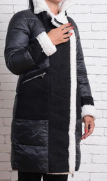 Тепле жіноче пальто на зиму