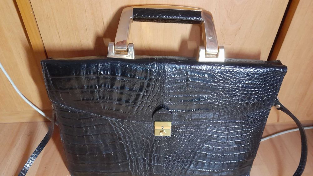 шикарна  сумка Amelia Berko з натуральної шкіри