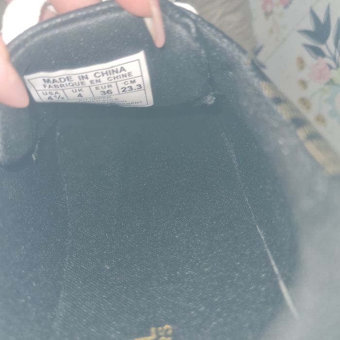 Michael Kors tenisówki czarne izetta r. 36 logowane sneakersy niskie t