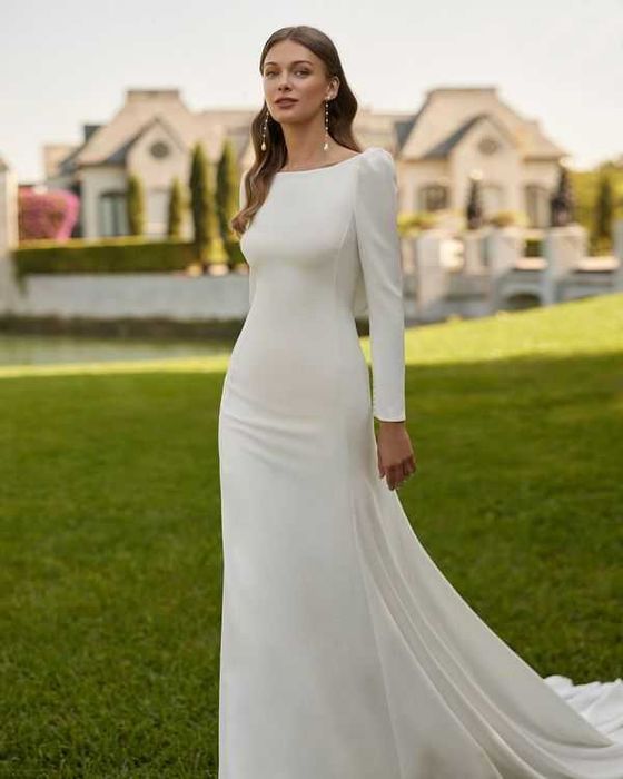 Vestido de Noiva Rosa Clara EDANA - NOVO
