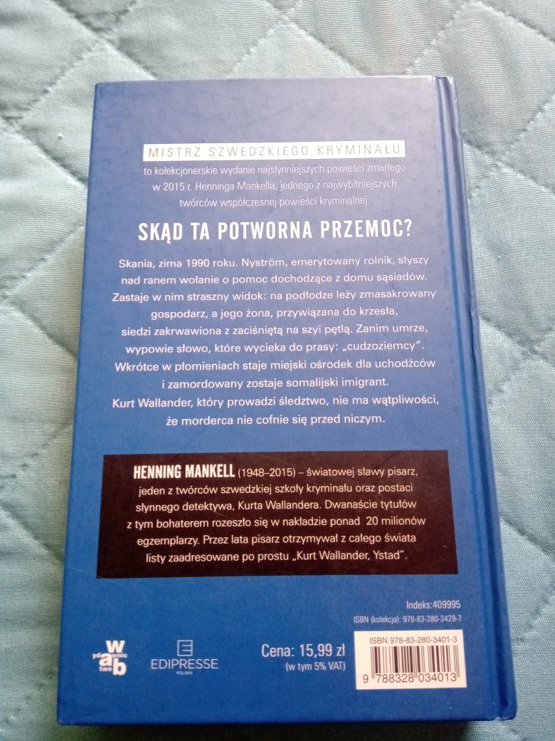 Książka Morderca bez twarzy Mankell