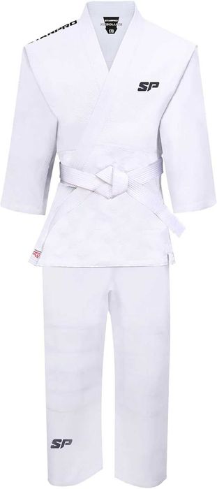 Kimono dziecięce wytrzymałe jednosplotowe judo 250g Starpro 110 + pas