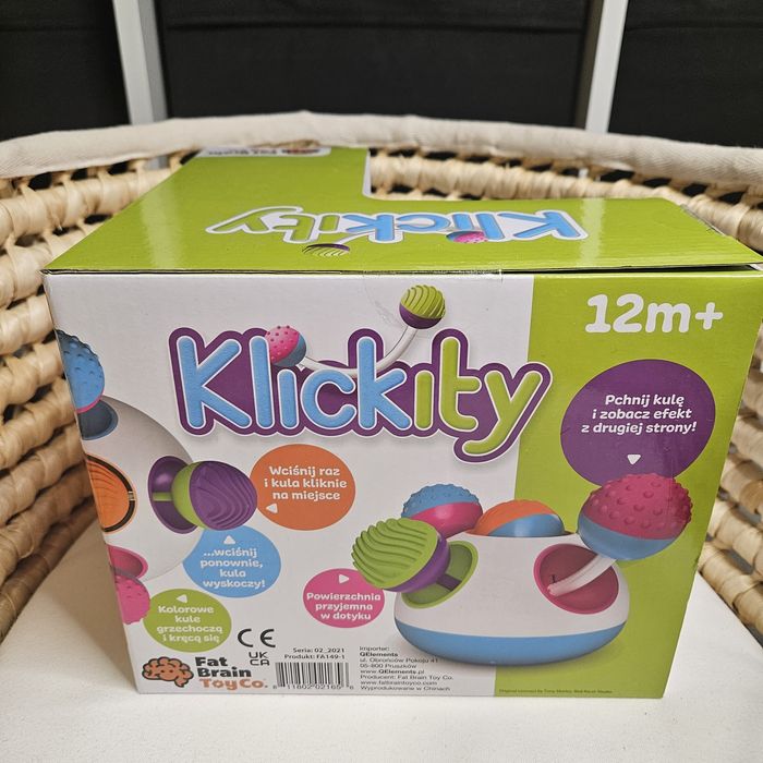 Fat Brain Toys Sensoryczna pracownia Klickity